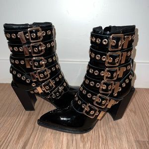 Jeffrey Campbell ‘Ignatius’ Pointed Toe Boots Sz 5